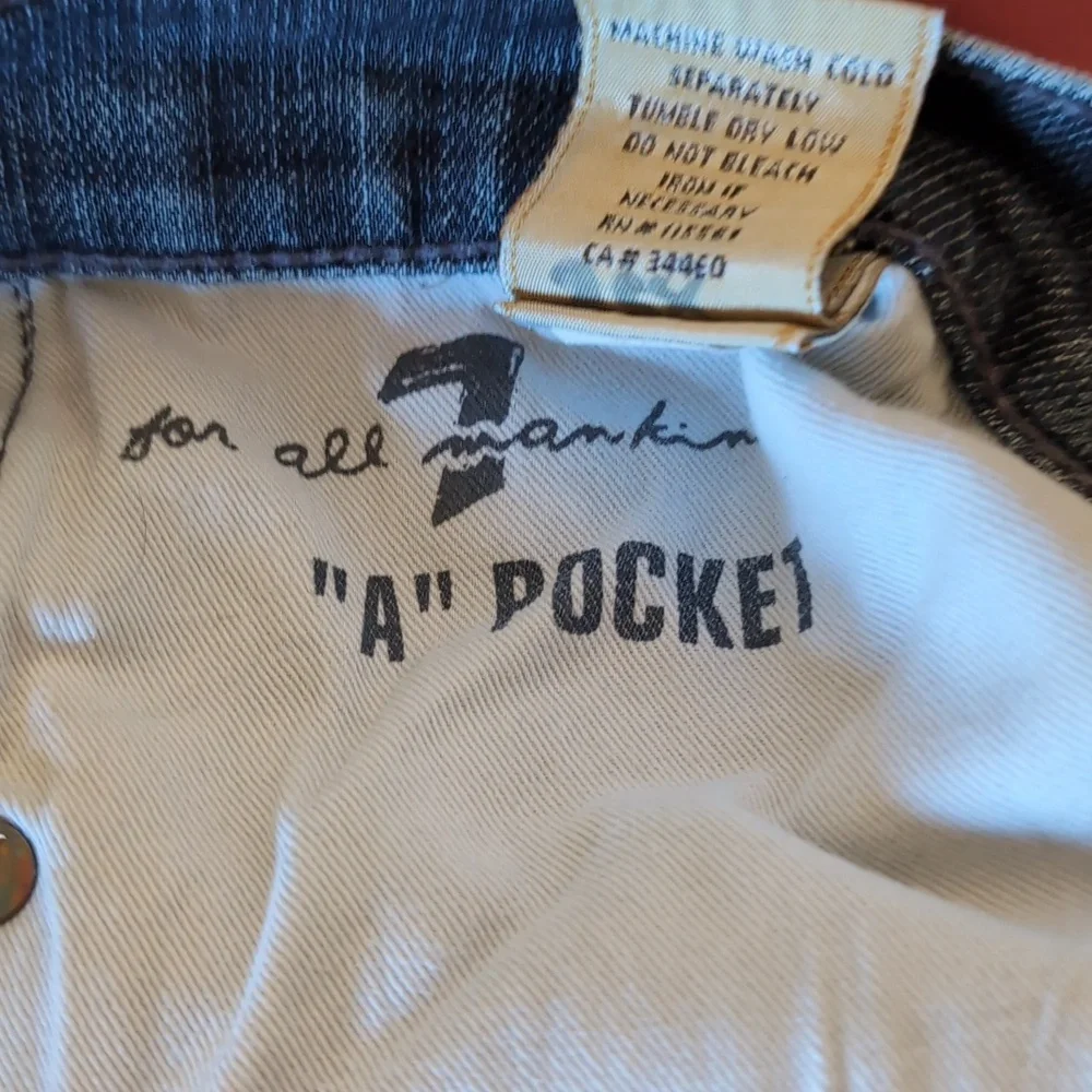 7 For All Mankind A Pocket Jeans. - Picture 7 of 8